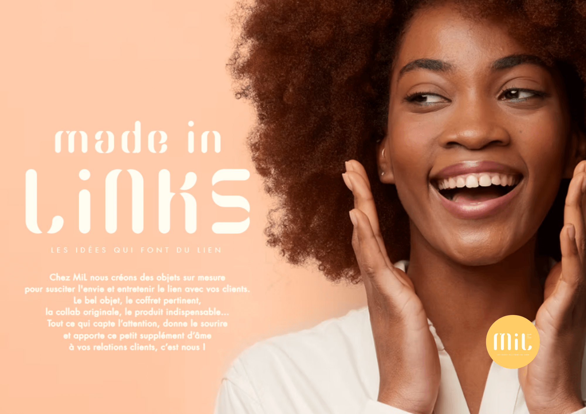 Création de contenus social media pour Made in Links.