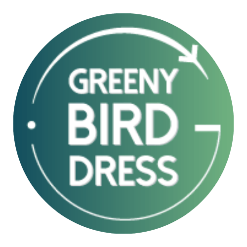 Logo de Greeny Bird Dress, cabinet de conseil RSE Textile, client de Lillagency, agence de community management de Stéphanie Pauriche, community manager freelance à Lille.